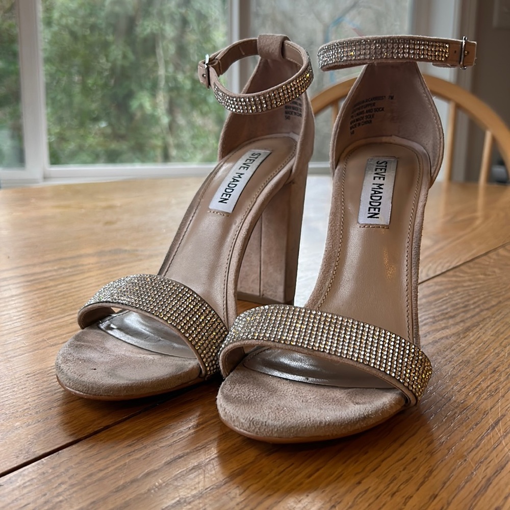Steve Madden sparkly heels